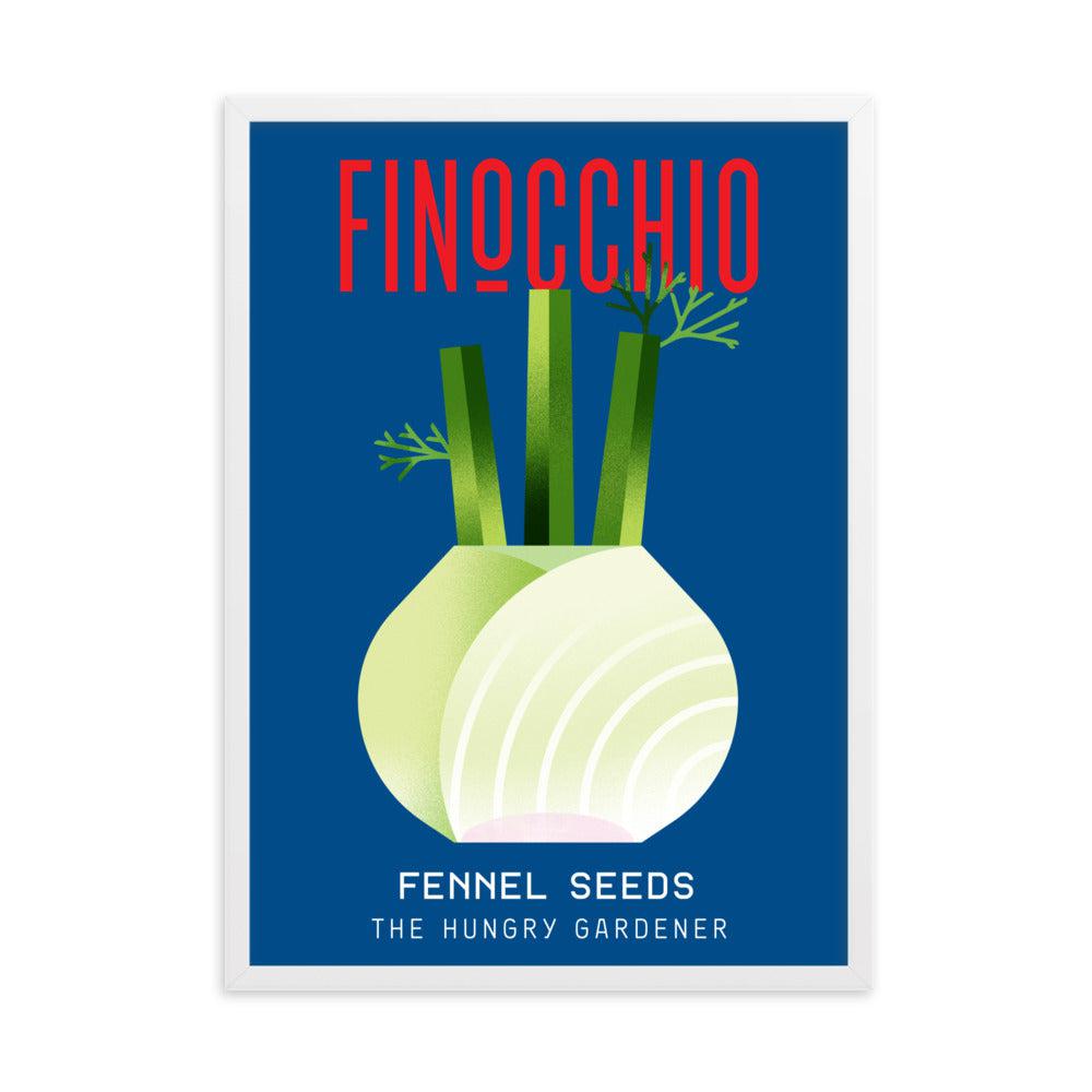 Framed Fennel Poster-The Hungry Gardener