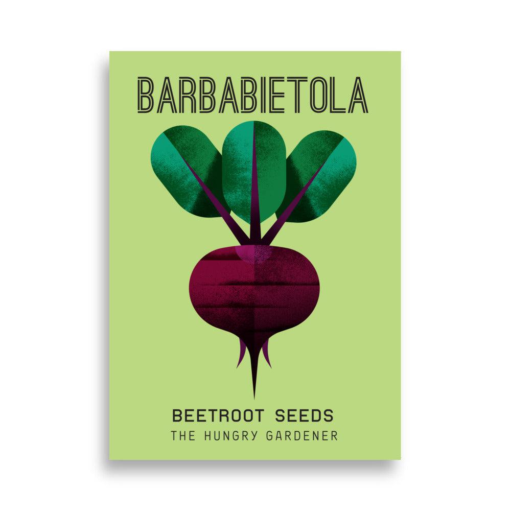 Beetroot Poster-The Hungry Gardener